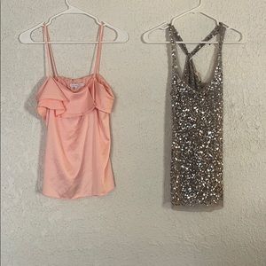 2 set women’s medium dress tanks